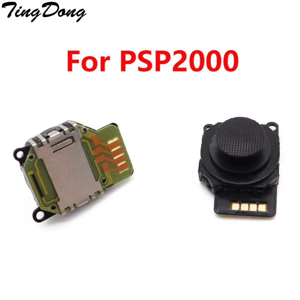 TingDong джойстик для PSP 2000 запасные части Черная 3D кнопка аналоговый консоль