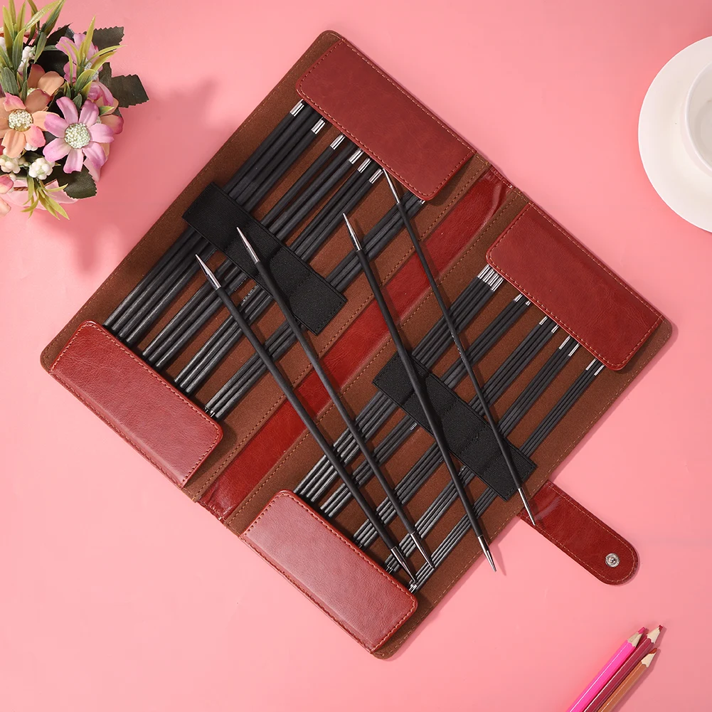 

36pcs/Set Knitting Needles 25/36cm Length Carbon Steel Needles Household DIY Sewing Yarn Knit Threading Craft Handmade Tools