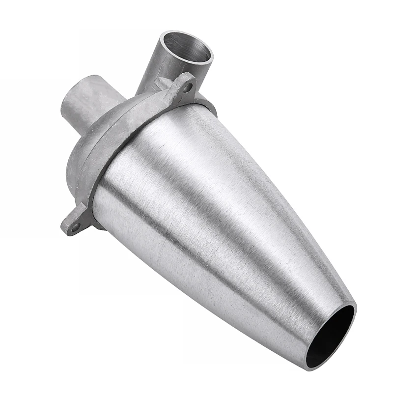 Серебряный циклонный пылеуловитель алюминиевый пылевой фильтр сепаратор пыли