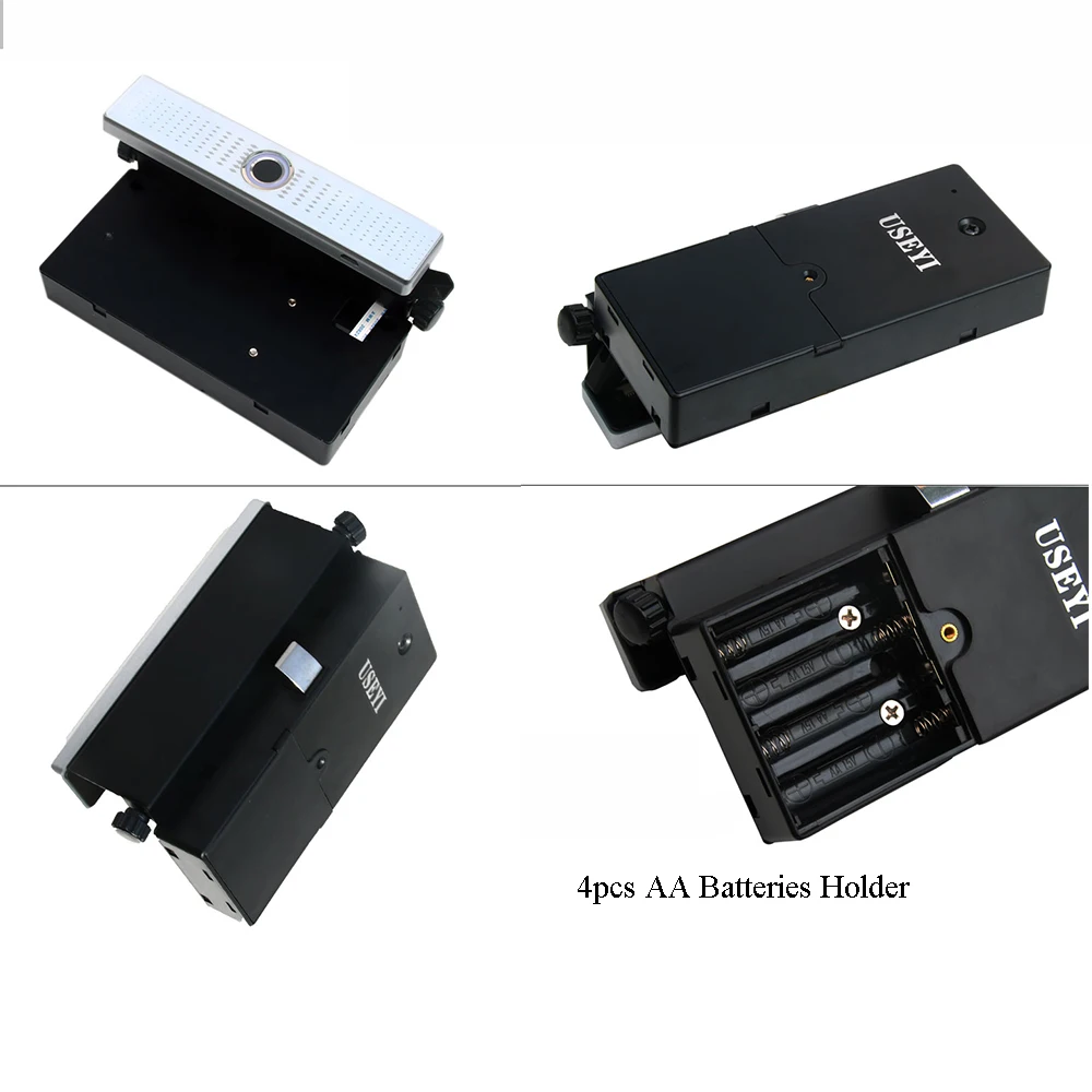 Замок отпечатков пальцев для ящика шкафа мини умный электрический замок