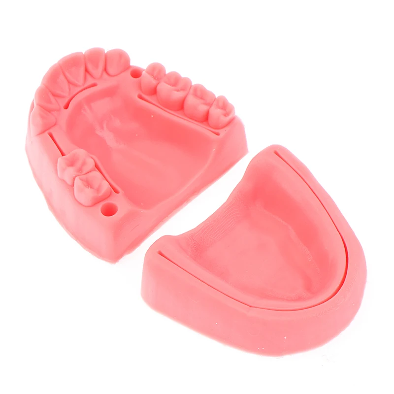 

2Pcs Dental Oral Gum Suture Training Module Silicone Periodontitis Suture Model Skin Suture Model
