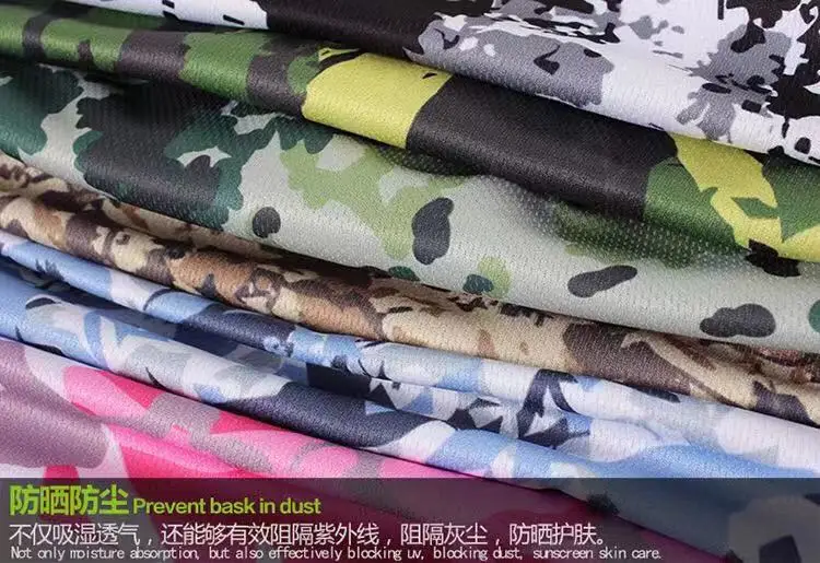 Камуфляжная маска для верховой езды, рыбалки, камуфляжная повязка на голову, для рыбалки, велоспорта, рыбалки, велосипедная бандана, повязка на голову, маска на шарф