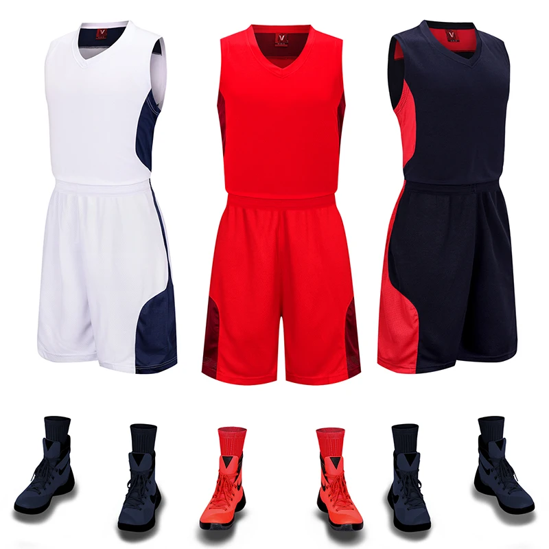 Детский Баскетбол майки дышащие тренировочные костюмы рубашки шорты комплект
