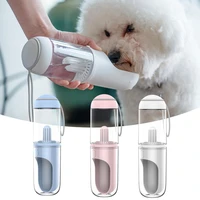 2020 new dog water bottle for walking and traveling pet water bottle leakproof lightweight dog water dispenser filter