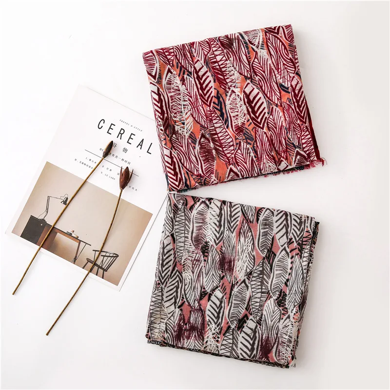 Новый элегантный модный шарф из вискозы в богемном стиле Классический