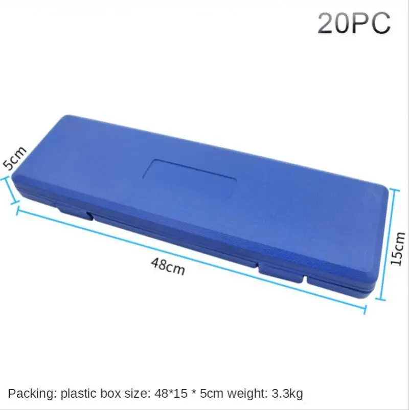 

Hammer Bit Shank Percussion Through Wall Cement Drilling Bit Alloy Plastic Box 20Pc