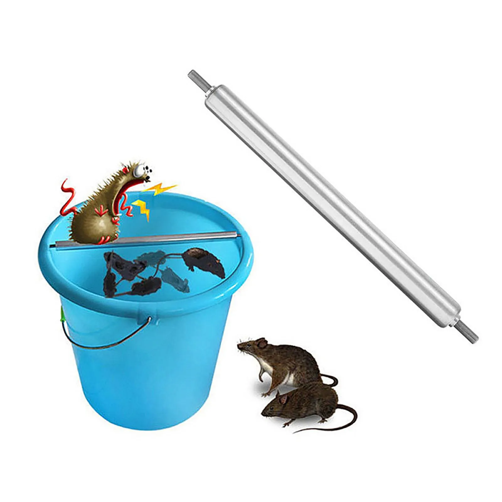High Quality Mice Control Trap Rolling Traps Instant Powerful Bucket Rodent Rat For Home Rodents Mousetrap | Дом и сад