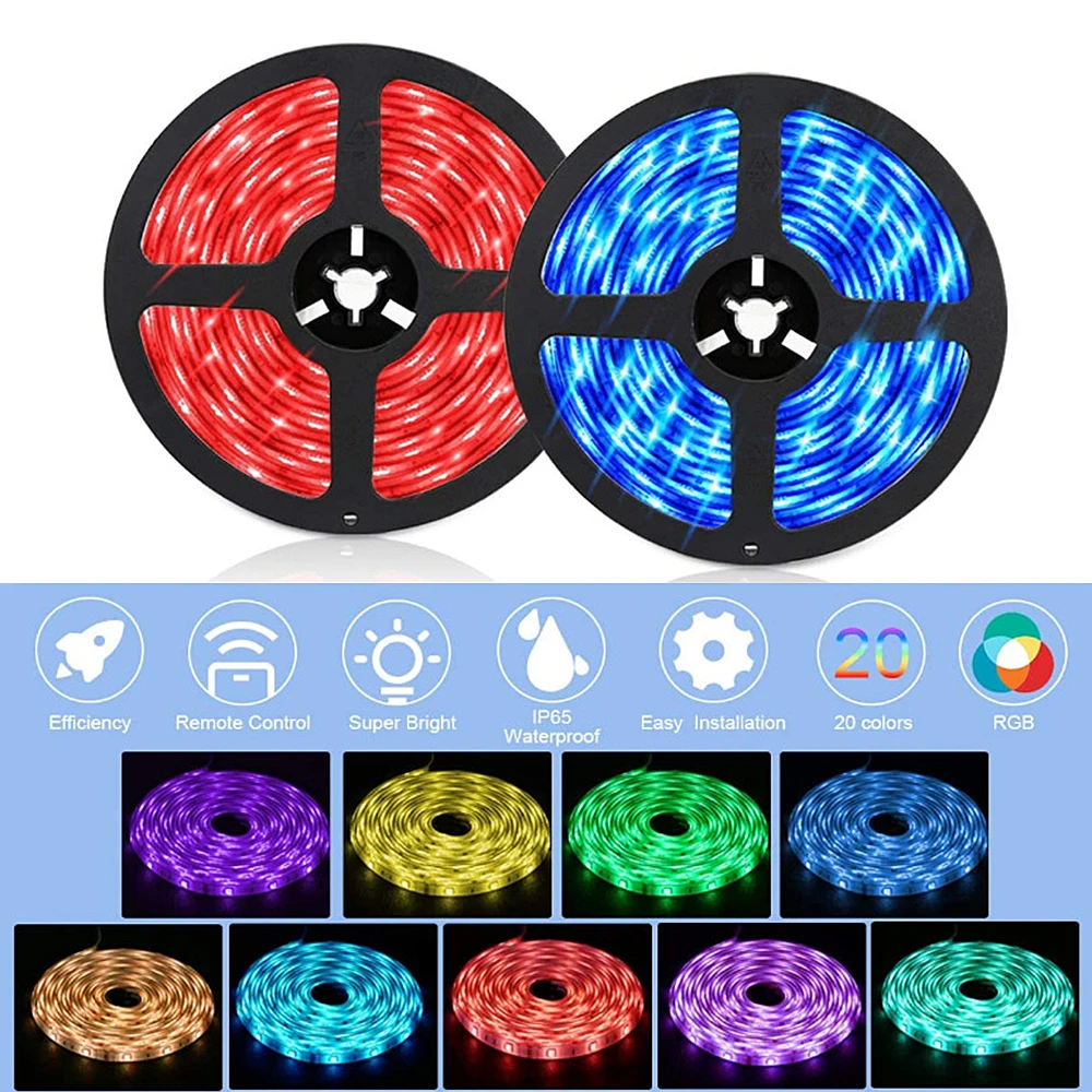 

LED Strip 5m DIY Lilight RGB USB Desktop Computer TV Dream Screen Backlight For Bedroom living room Household Relaxing Supplie