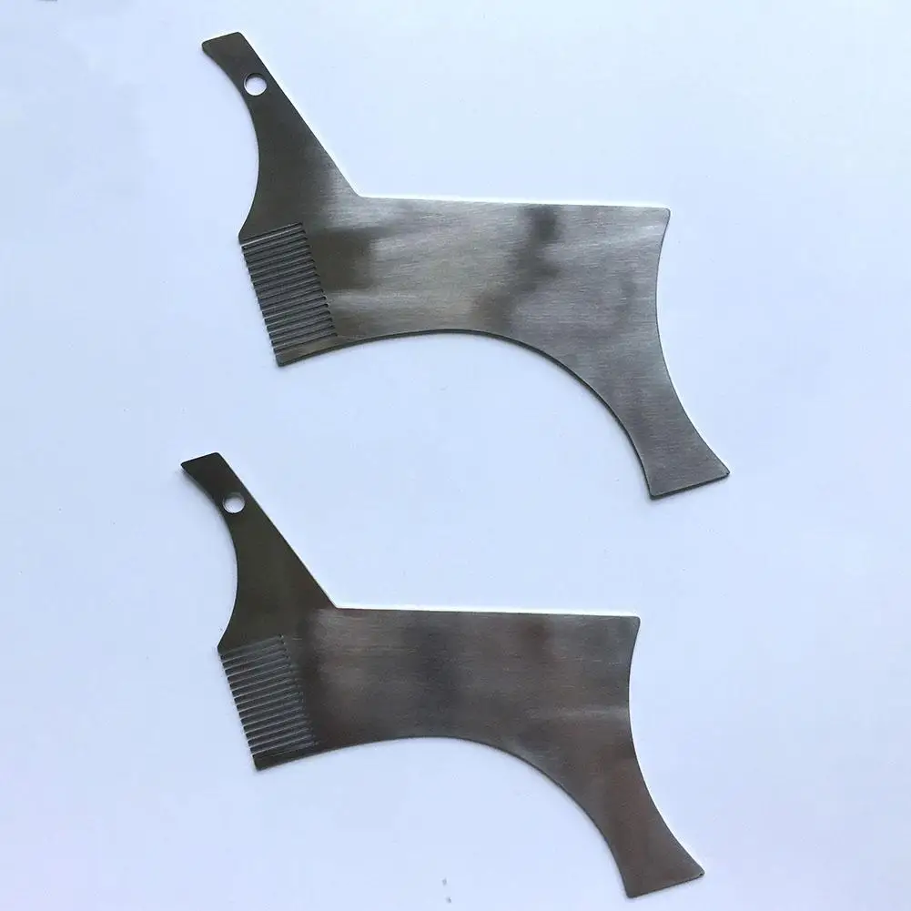 Шаблон для формирования бороды расческа шаблон укладки из нержавеющей стали