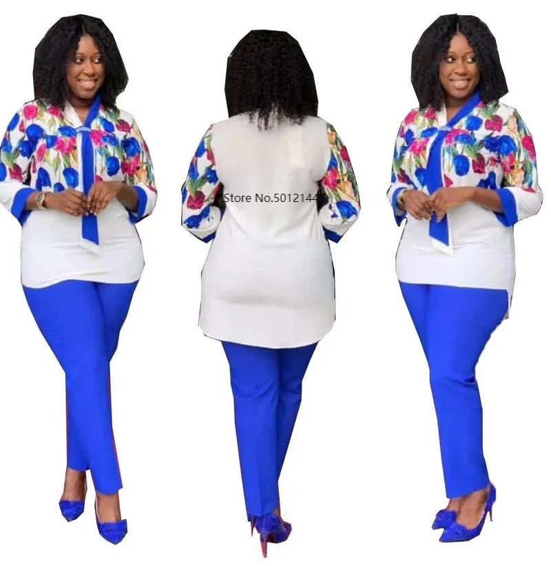 Одежда в африканском стиле для женщин сезон весна лето 2021 комплекты из двух