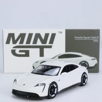 164 minigt diecast alloy model car taycan for gift and collection