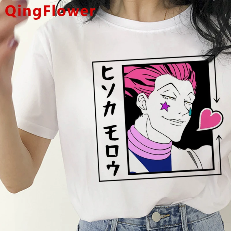 Hunter x Killua Hisoka Kurapika топы футболки женская одежда для пар винтажная уличная
