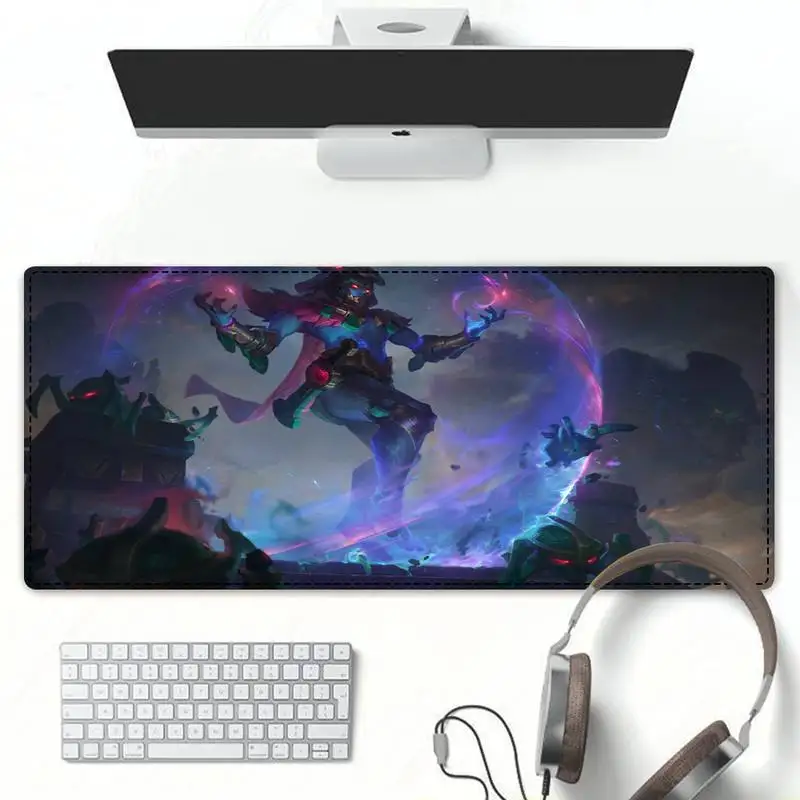 

Trend League of Legends Malzahar Mouse Pad Gaming MousePad Large Big Mouse Mat Desktop Mat Computer Mouse pad For Overwatch