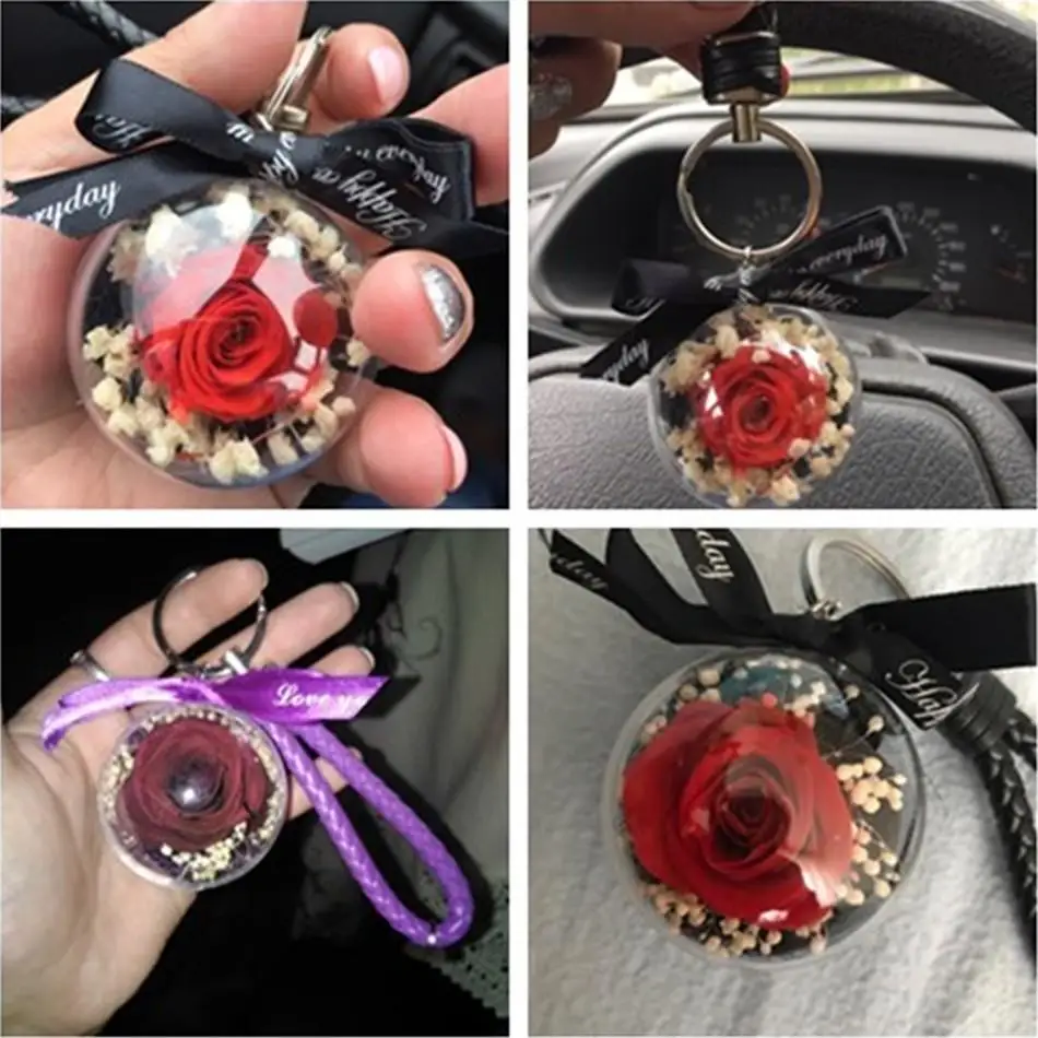 Красавица и чудовище розовый цветок вечное сохраненное свадебное украшение День