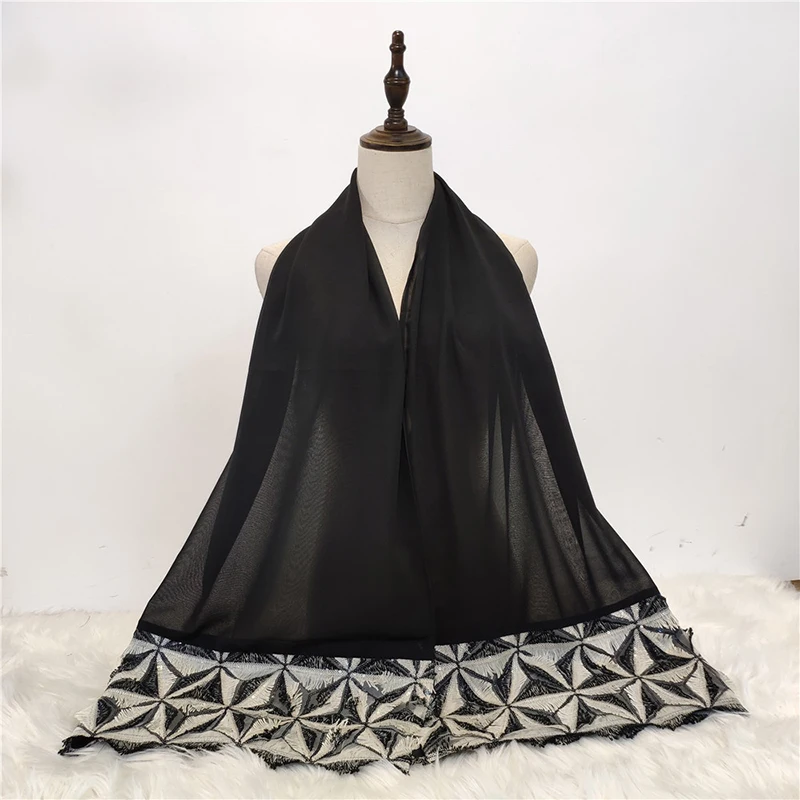 Блестки abaya Макси хиджаб шарф Мусульманский тюрбан Hijabs Foulard Femme Hoofddoek Moslima Абая для женщин платок тюрбаны Jilbab