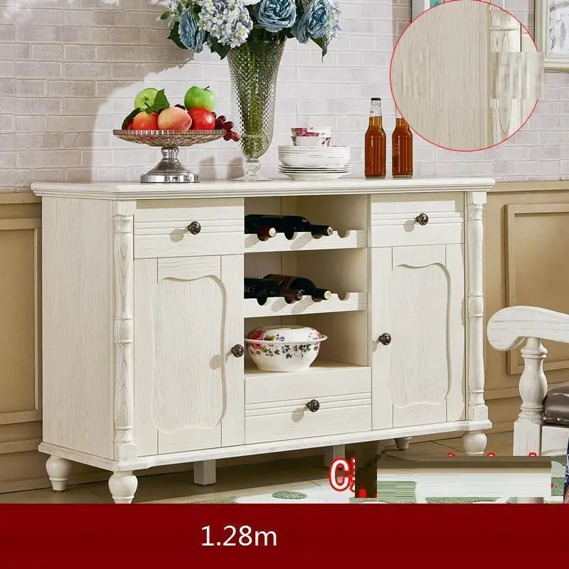 MODEL C Шкаф для чая carito Konsolentisch Rangement Cocina Mesa Европейский Винтажный кухонный шкаф Meuble буфет приставные столы мебель - Цвет: MODEL C