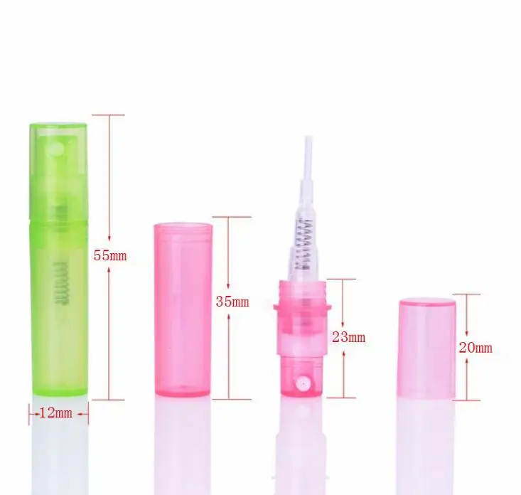 2 ml (1000pcs/lot) Mini Perfume Spray Vials Sample Test Bottle Atomizer Perfumes Bottles SN261 | Красота и здоровье