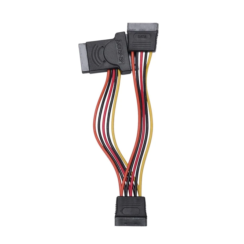 Sata Hard Drive Power Cord 15Pin One Minute Two Three Transfer Cable Male To Female | Электроника