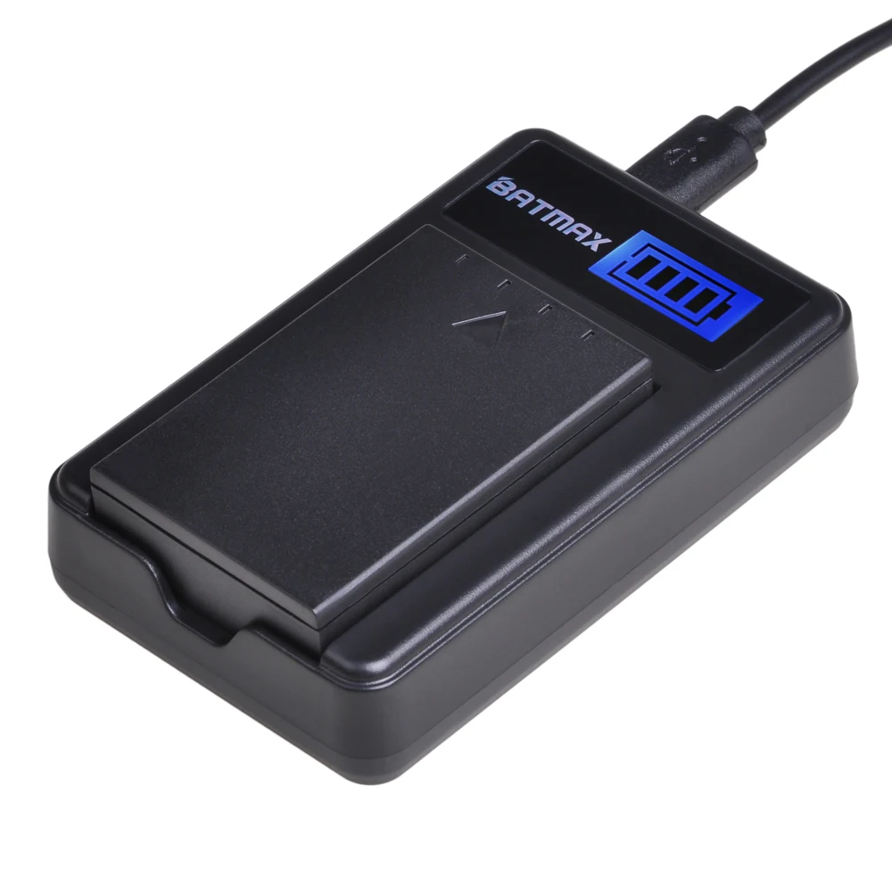 Батарея ЖК-дисплей Дисплей USB Зарядное устройство для цифровой камеры OLYMPUS BLS 1 BLS1 BLS-1 Батарея E-PL1 E400 E410 E420 E450 E620 E-P1E-P2