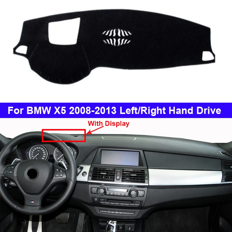 Чехол на приборную панель автомобиля накидка для BMW X5 E70 2007 - 2013 BMWX5 2012 2011 2010 2009 2008