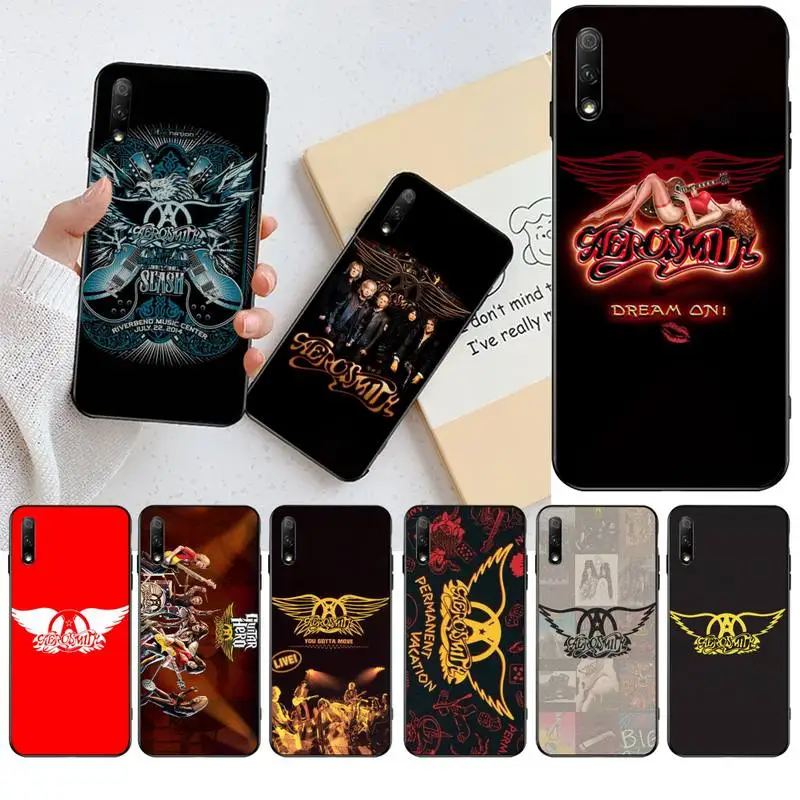 Чехол для телефона PENGHUWAN rock band Aerosmith DIY с принтом чехол Huawei Honor 20 10 9 8 8x 8c 9x 7c 7a Lite view pro