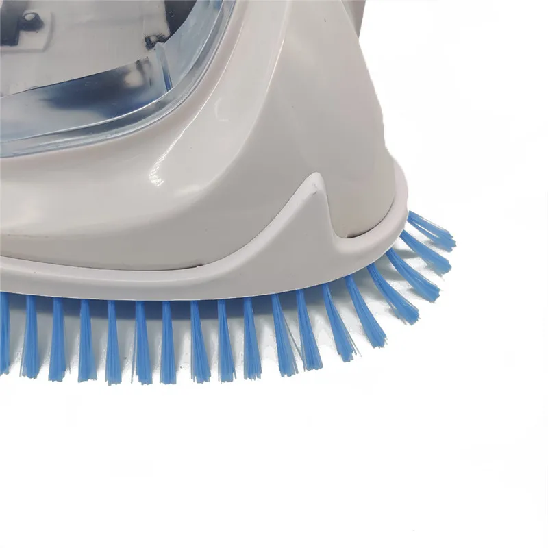 

Swimming Pool Vacuum Head Cleaner Brush with Transparent Cover Portable One-Piece Design Suitable Luxury Vacuum Head