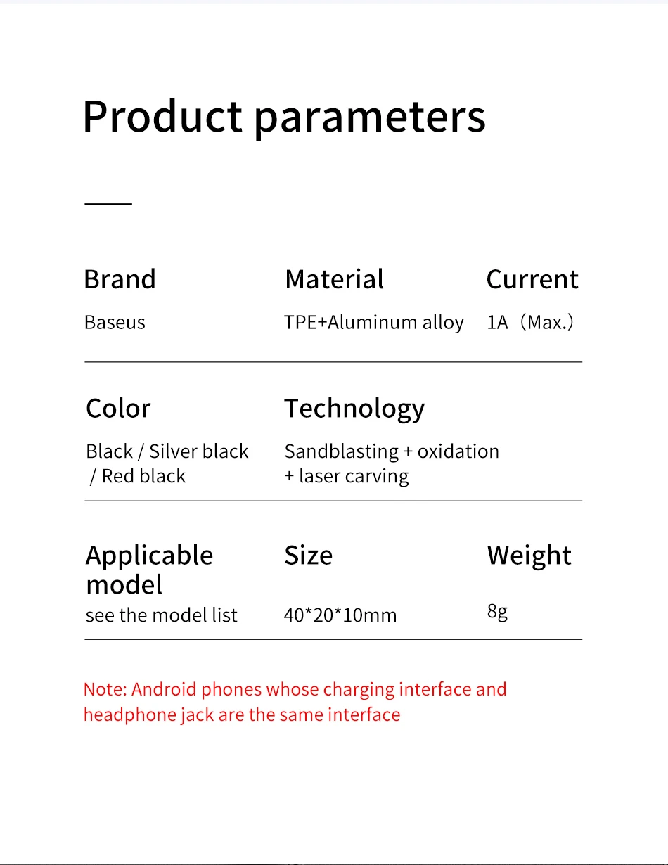 Baseus Usb type C до 3,5 мм Aux Jack аудио адаптер для samsung S10 S9 S8 Xiaomi Mi9 huawei mate 20 P30 Pro ype-C зарядный адаптер