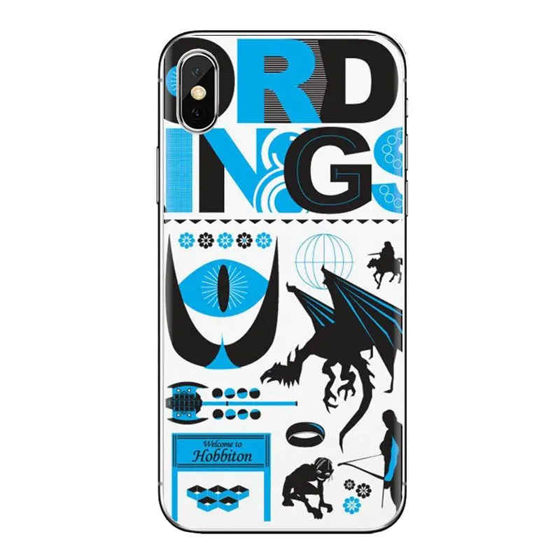 Transparent Soft Case Covers For LG G3 G4 Mini G5 G6 G7 Q6 Q7 Q8 Q9 V10 V20 V30 X Power 2 3 K10 K4 K8 2017 The Lord of Rings |