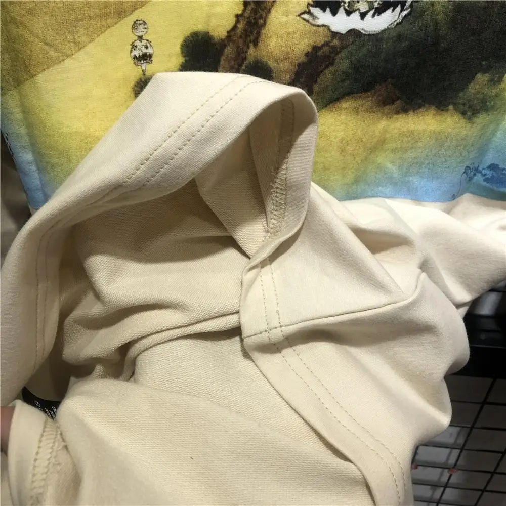 Футболка детская приталенная с длинным рукавом рубашка надписью Cudi Kanye West топ Seven