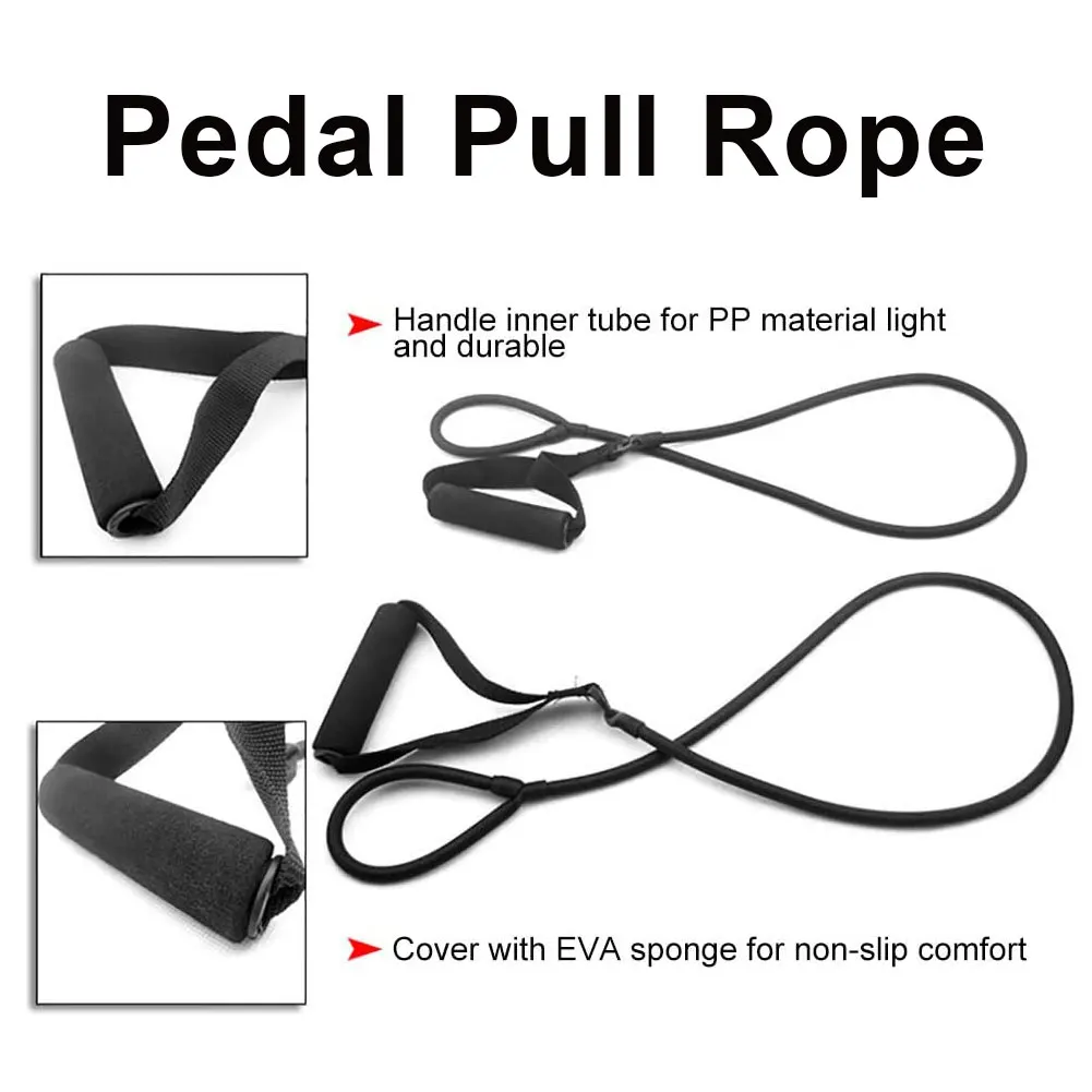 

NEW 2021 Multifunctional Latex Foot Elastic Pull Rope expander muscle fitness workout Pedal Sports Equipment Resistance Bands