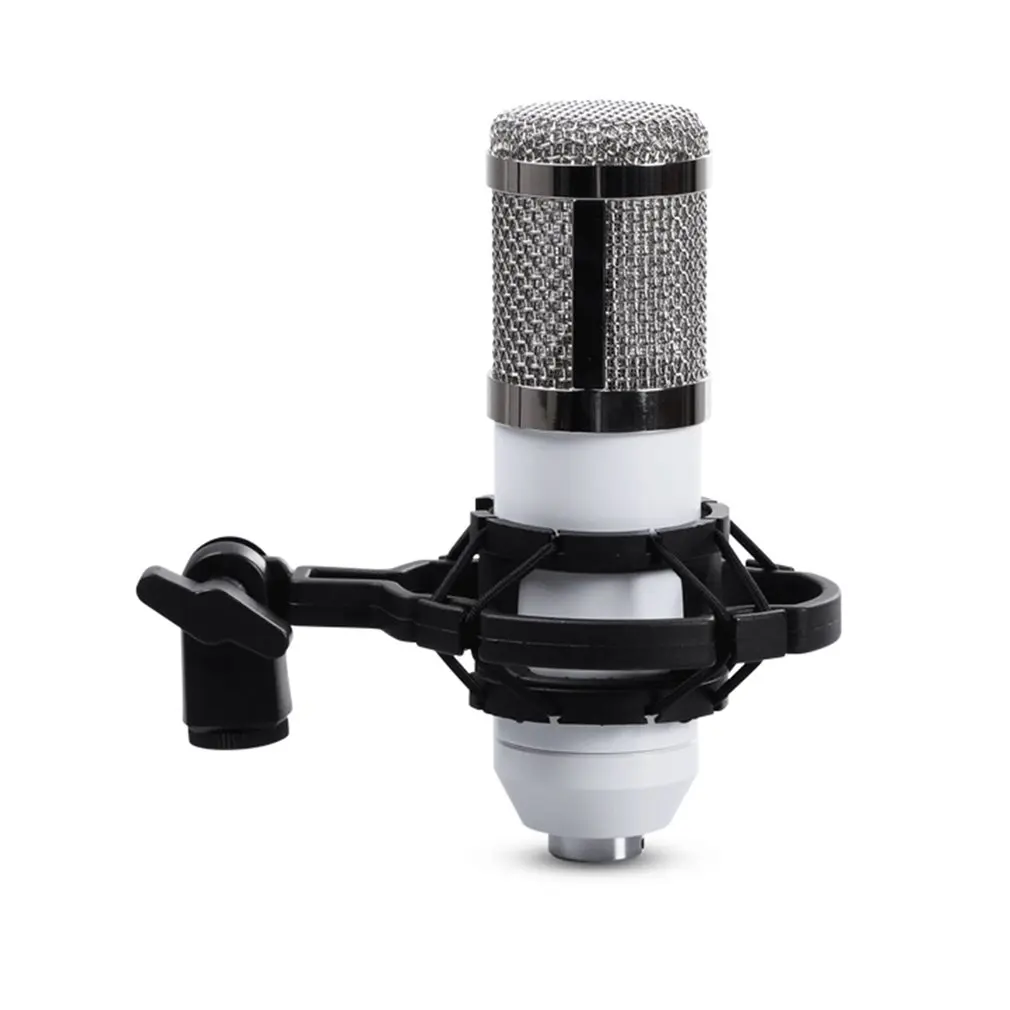 

Universal Professional Condenser Microphone Mic Shock Mount Holder Studio Recording Bracket For Large Diaphram Mic Clip Black