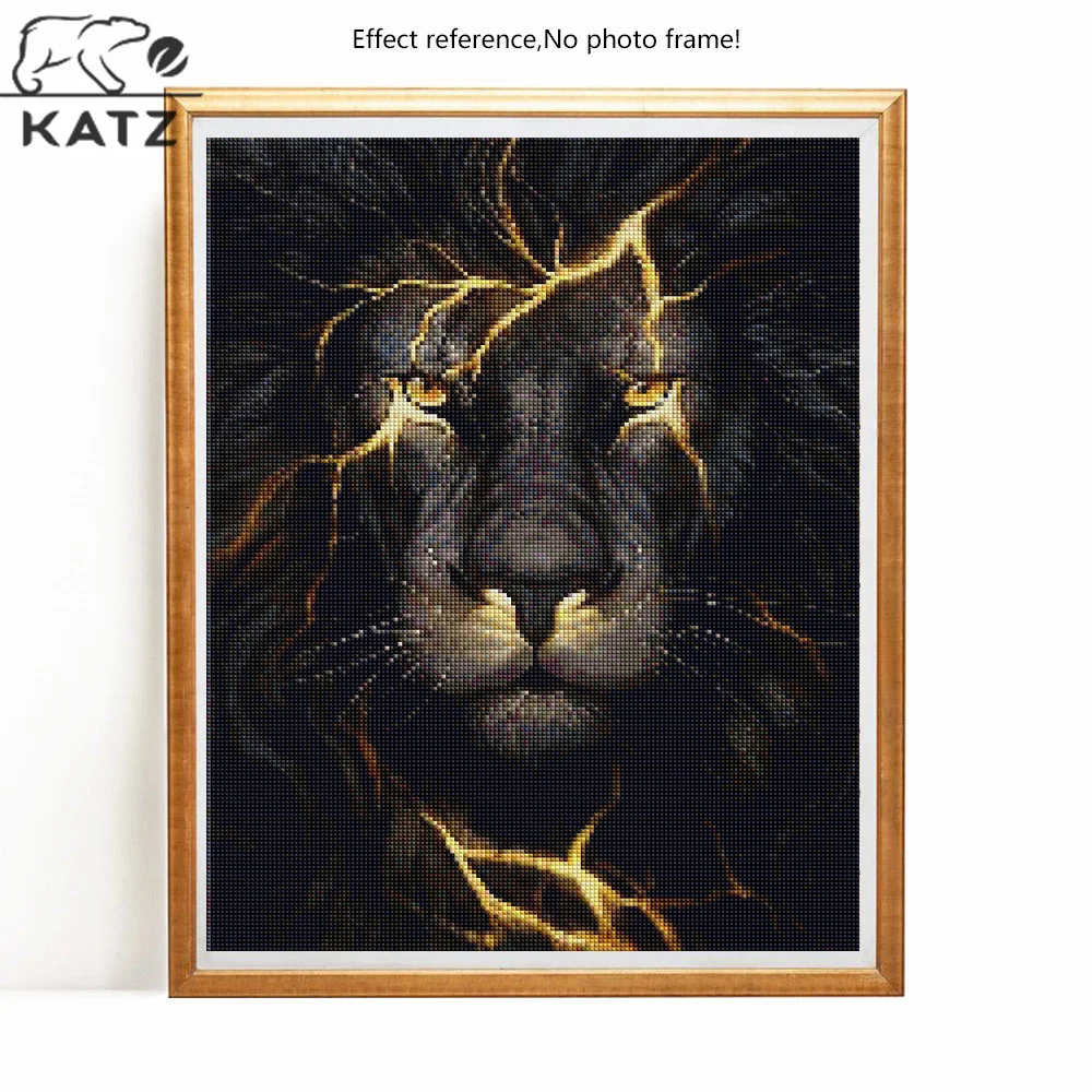 Пантера Алмазная живопись животного Вышивка Пересечение DIY Величественная Мозаика Картина Подарок Гостиная Крестиком Домашнее украшение.