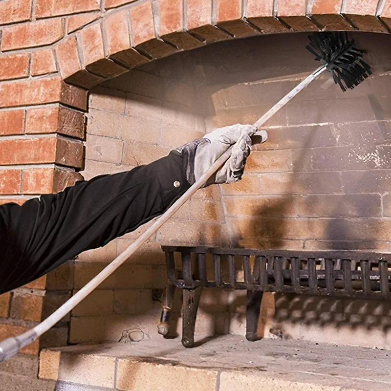 Сухой сброс набор для чистки 12 футов Гибкая 9 стержни сухой канал чистящих