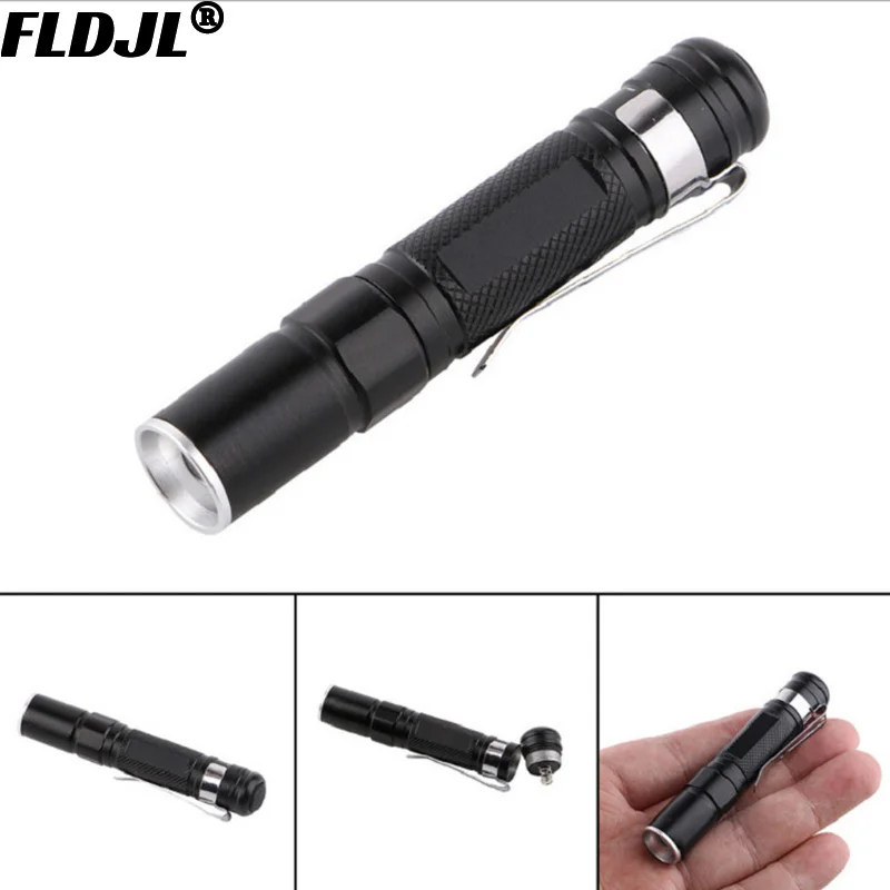 Миниатюрный светодиодный фонарик 7 Вт 2000 лм водонепроницаемый масштабируемый