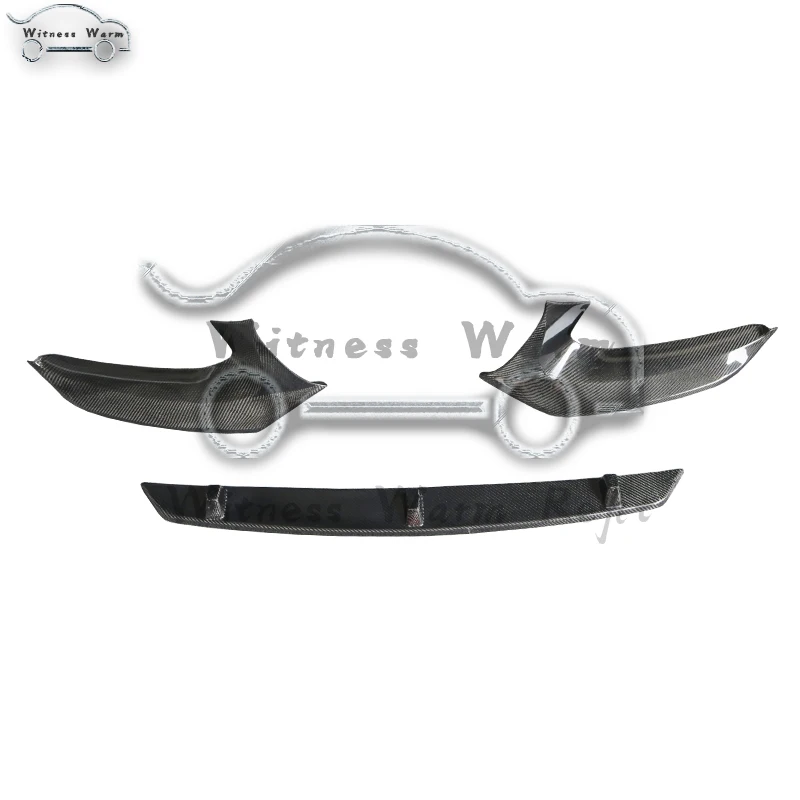 Для BMW G30 5 series M tech sport bumper 530i 540i 16 UP Carbon передний бампер для губ Splitter Body Kit