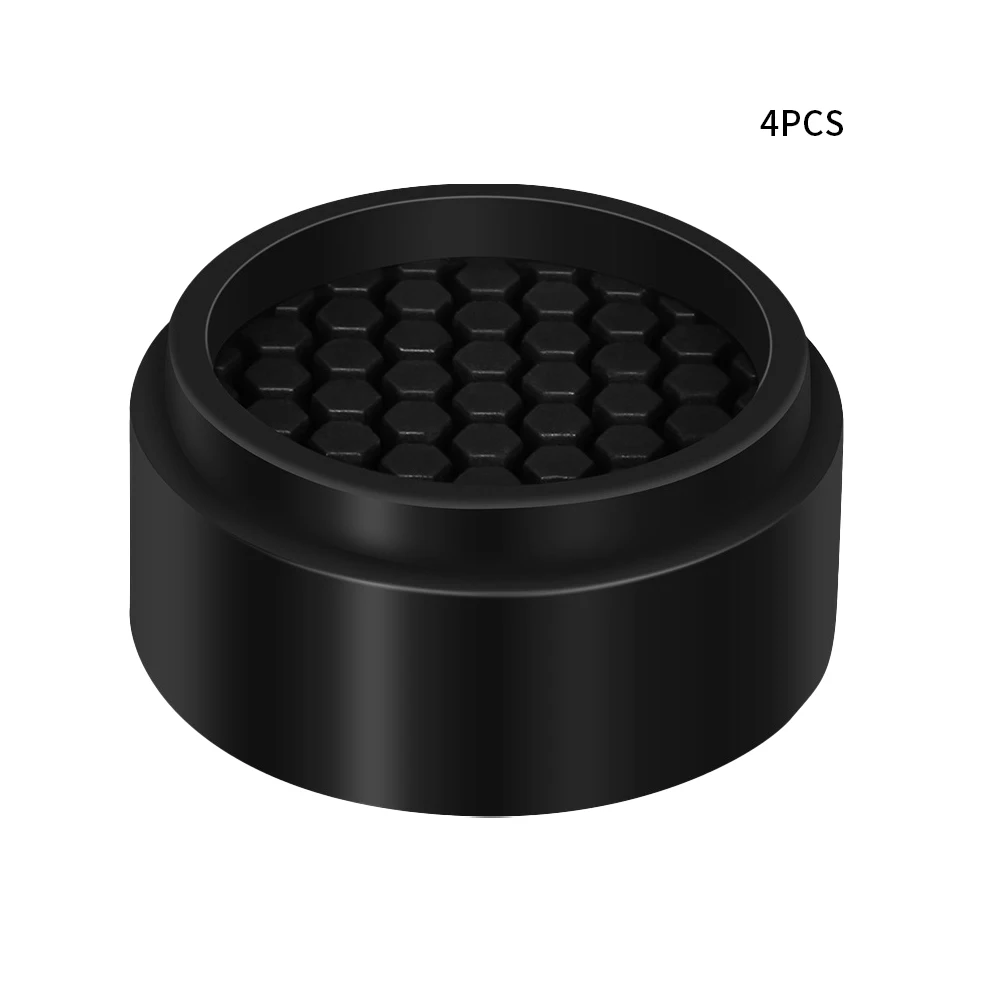 

4pcs Anti Slip Universal Round Multifunctional Convenient Washing Machine Feet Pads Noise Cancelling Fixed Shock Absorption