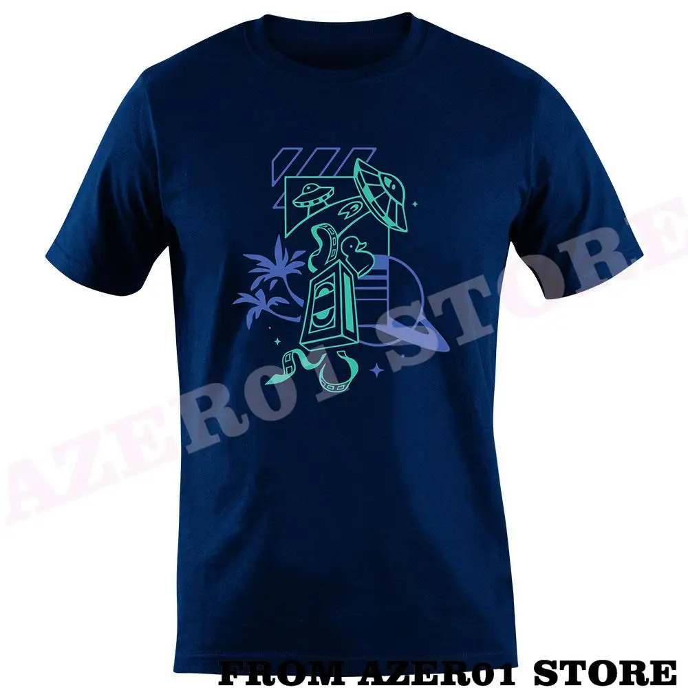 Оригинальная неоновая футболка Quackity Dream Team SMP CALI с принтом, летняя уличная футболка для мужчин и женщин, кавайная уличная одежда