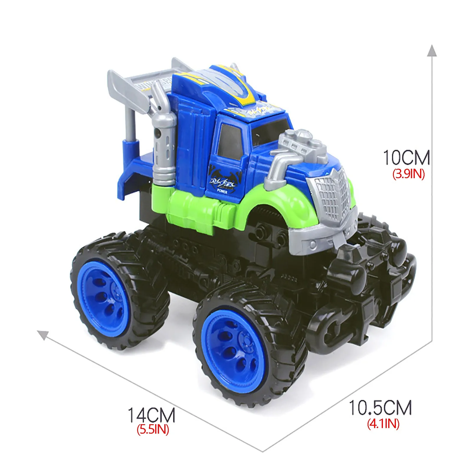 

Mini Plastic Inertia Drive Deformation Cross-Country Pull Back Car Simulation Model Fall-Resistant Color Car Children Toys Gifts