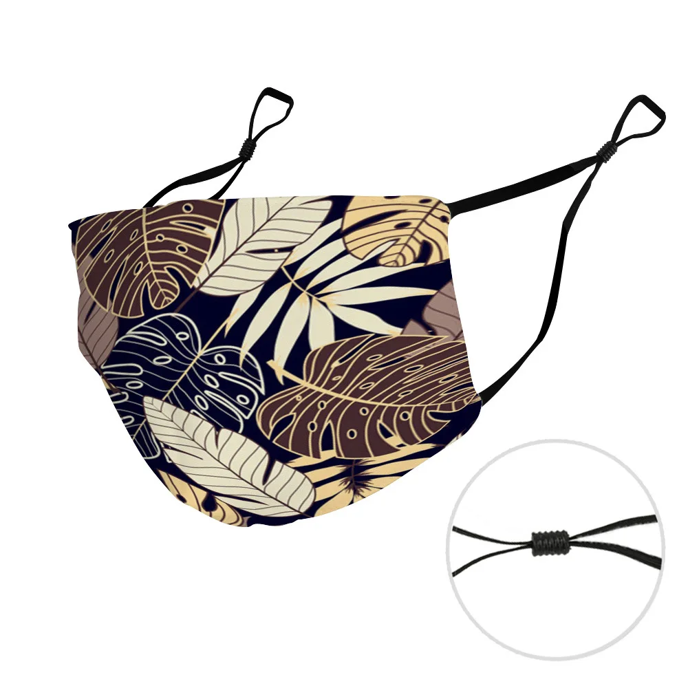 Защитная маска PM2.5 для лица многоразовая теплая хлопковая с углеродными