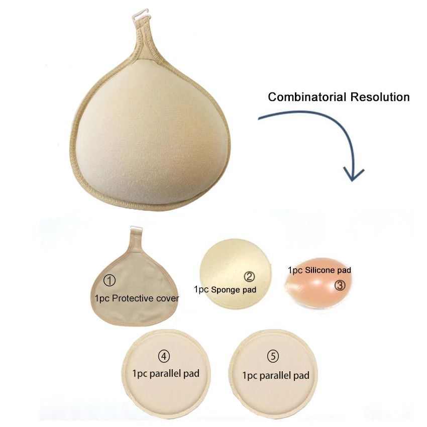 Треугольная губчатая грудь создает телефон с крючком легкая сборка силиконовая