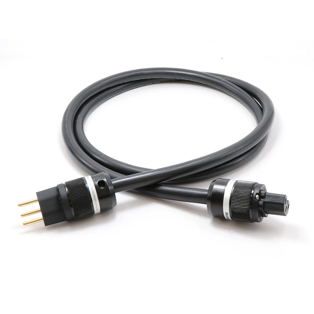 Hi-Fi Швейцарский стандартный аудио кабель питания из чистой меди Hi-end слово