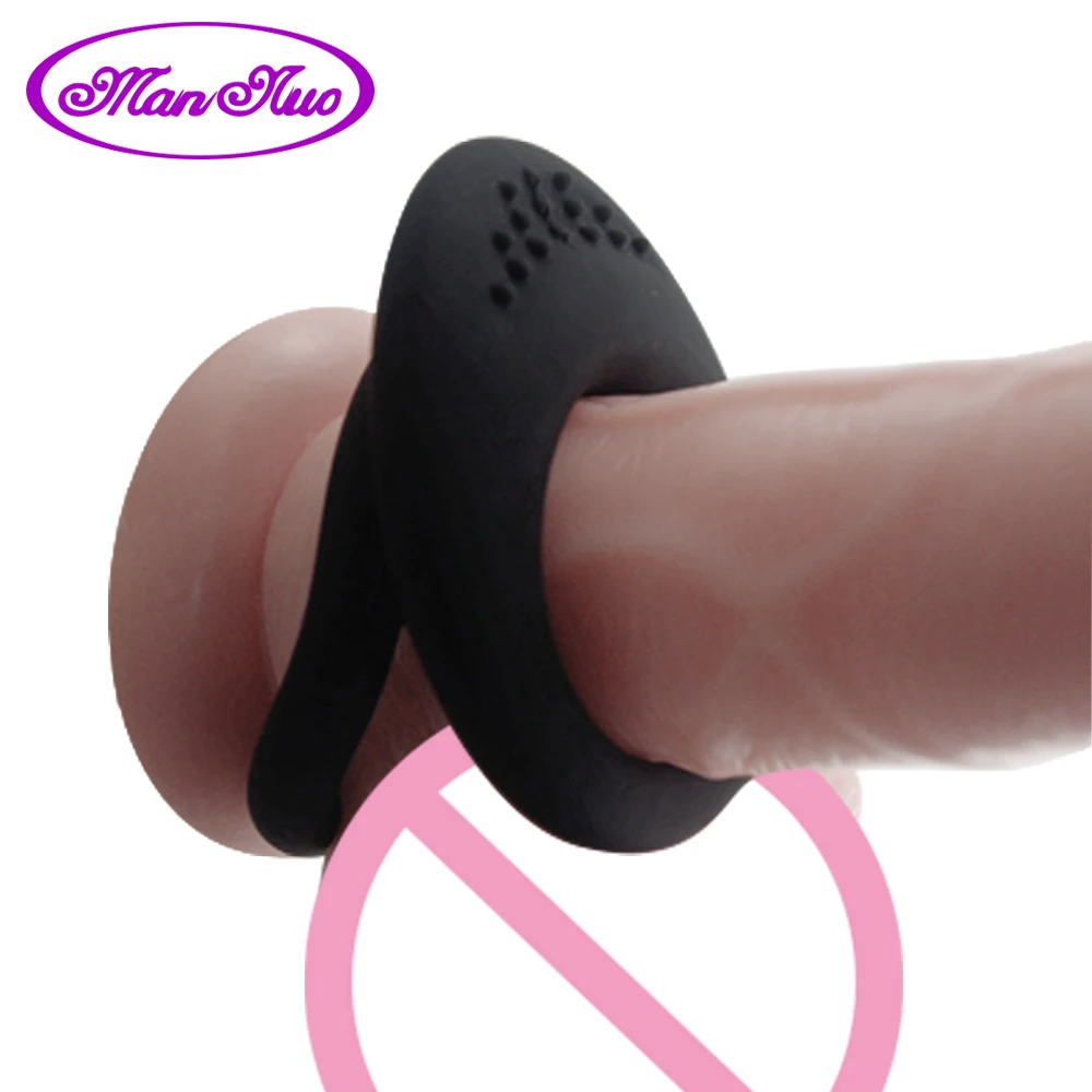 Интимные игрушки для мужчин Man nuo силиконовые кольца на пенис задержка эякуляции