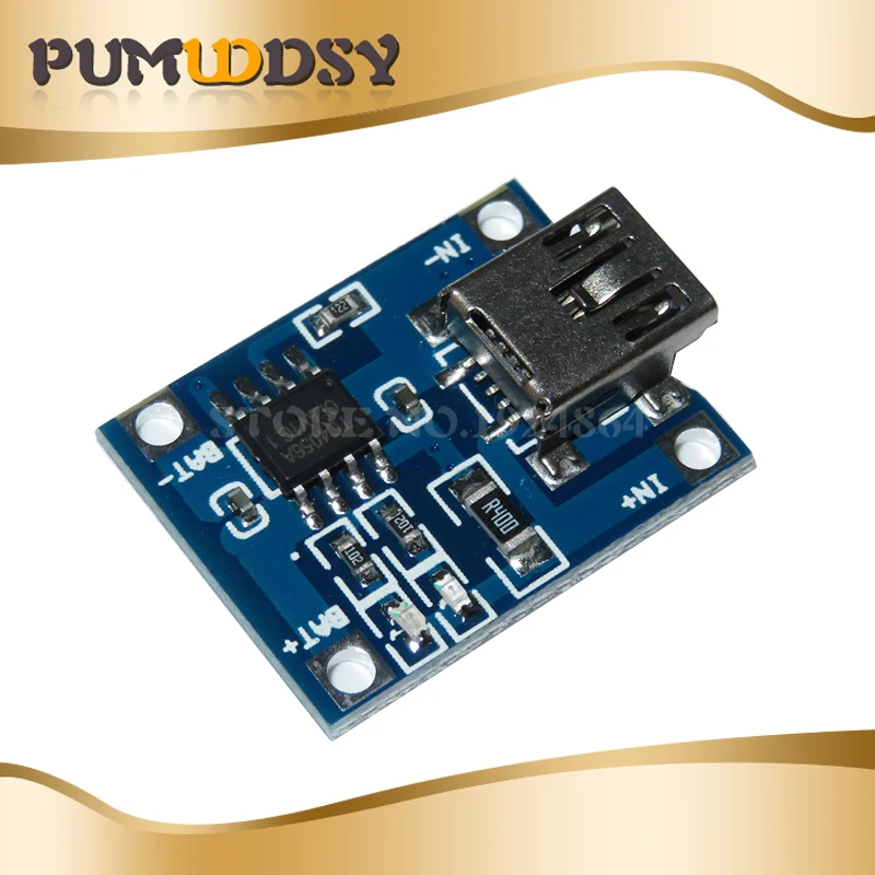 10 шт. литиевая батарея зарядное устройство Модуль плата мини 5 в USB 1A литий ионный