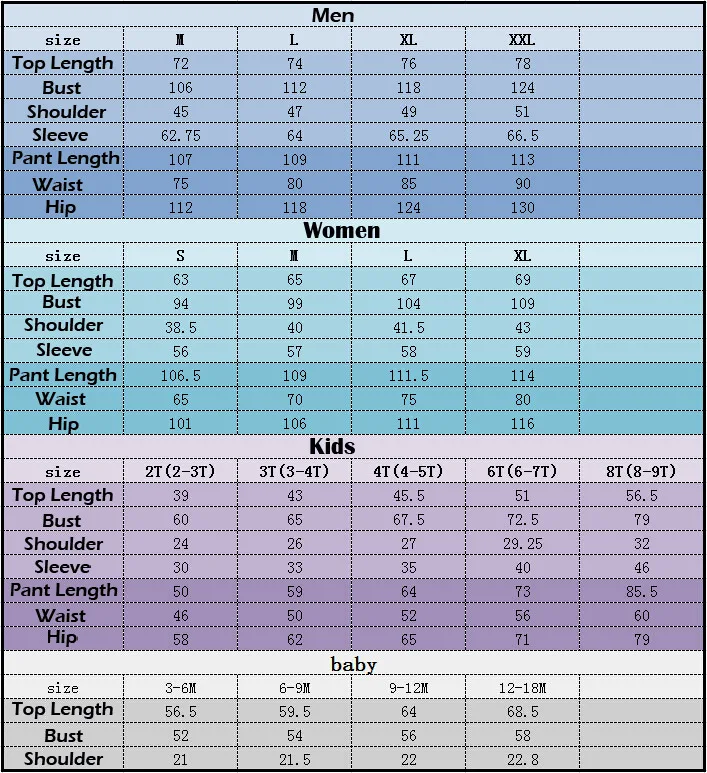 Семейный комплект рождественской пижамы PUDCOCO для женщин взрослых малышей детей