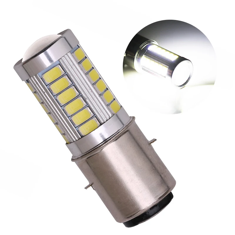 1 шт. BA20D светодиодный мотоциклетный головной светильник лампочка H6M