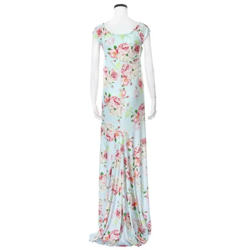 Большие платья для беременных фотосессии Длинные свободные с коротким рукавом и