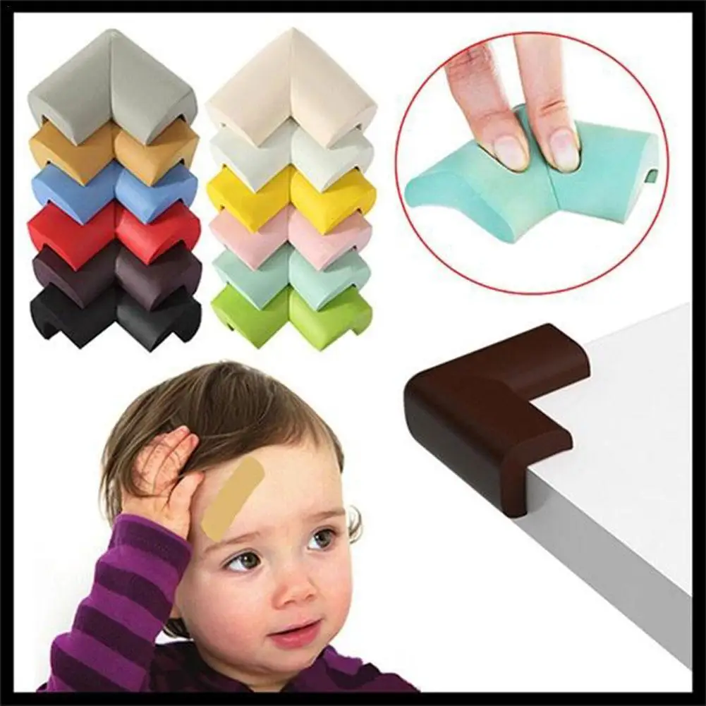 

4PCS Children Protection Corner Soft Table Desk Children Safety Corner Baby Safety Edge Guards