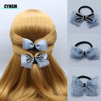 elastic hair bands scrunchie pack hair ties hair bows hair rubber band for girls hanfu hair accessory hair accessoires a11
