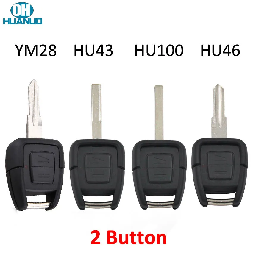 Распродажа! Корпус автомобильного ключа дистанционного управления с 2 кнопками