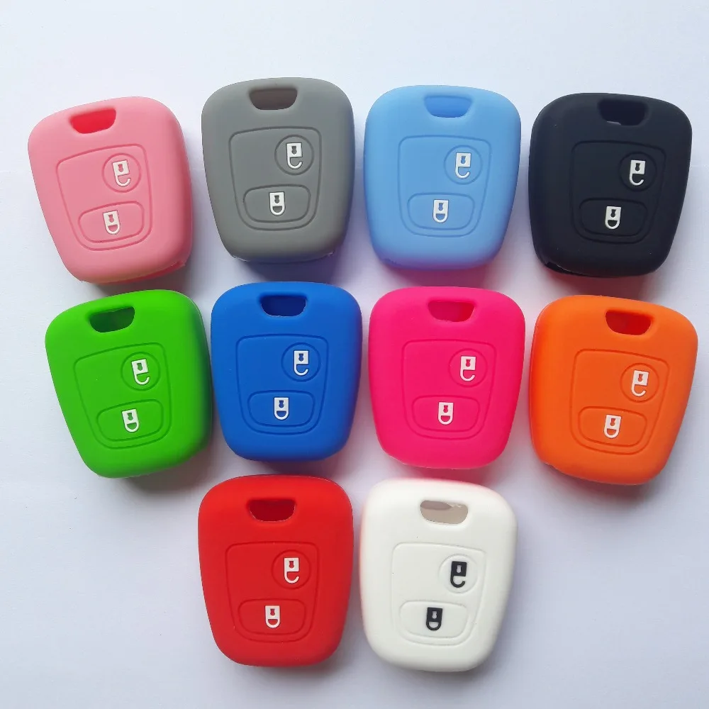 Брелок для автомобильных ключей защитный силиконовый чехол Peugeot партнер эксперт